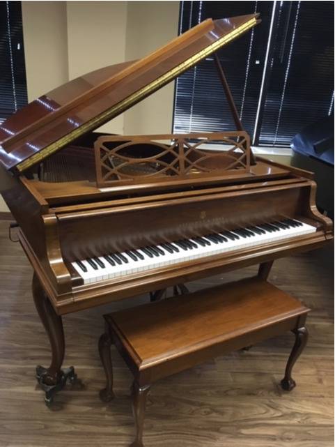 Lovely Steinway Chippendale grand piano