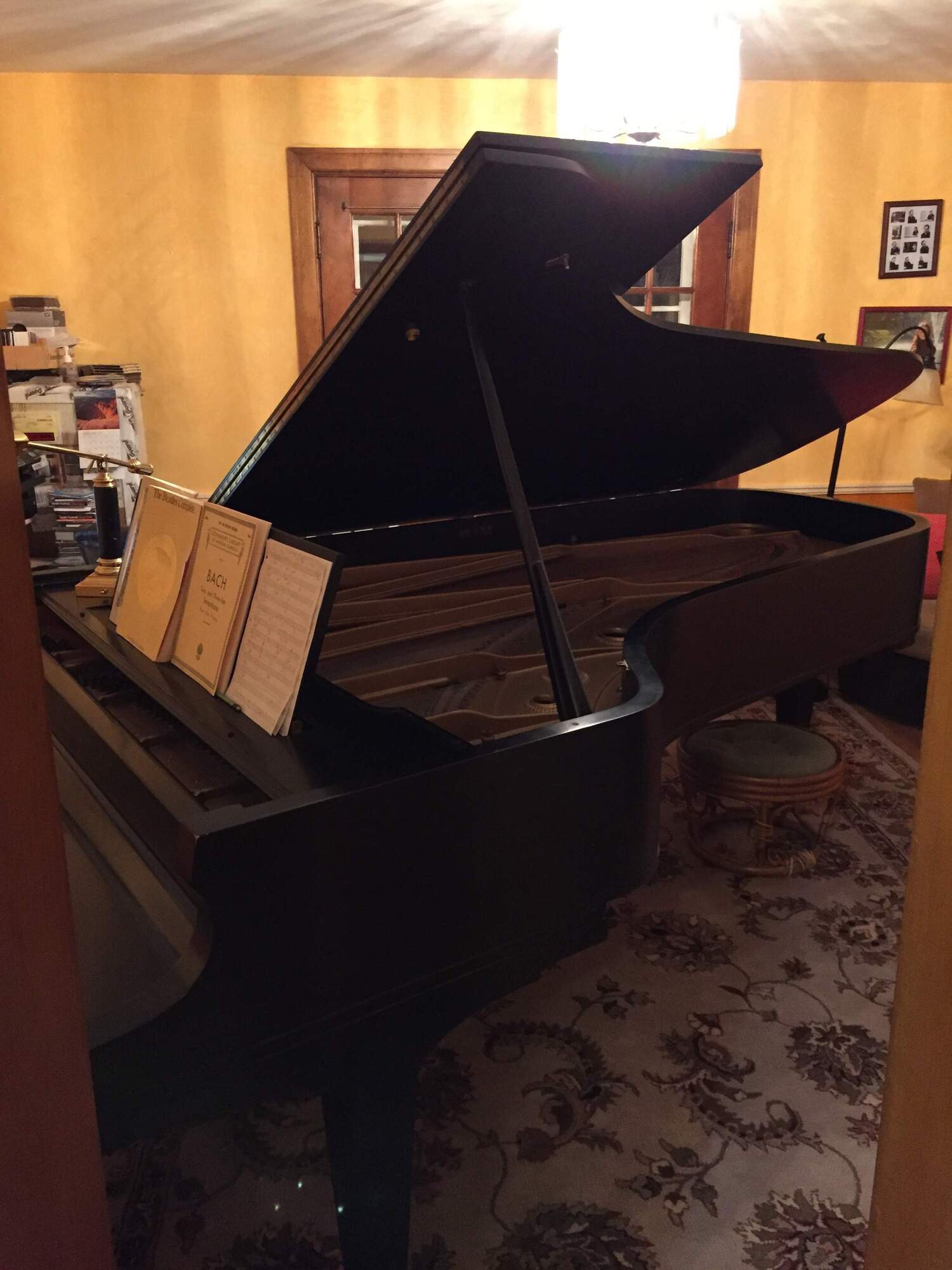 Glorious 9 foot Baldwin Concert Grand Model D