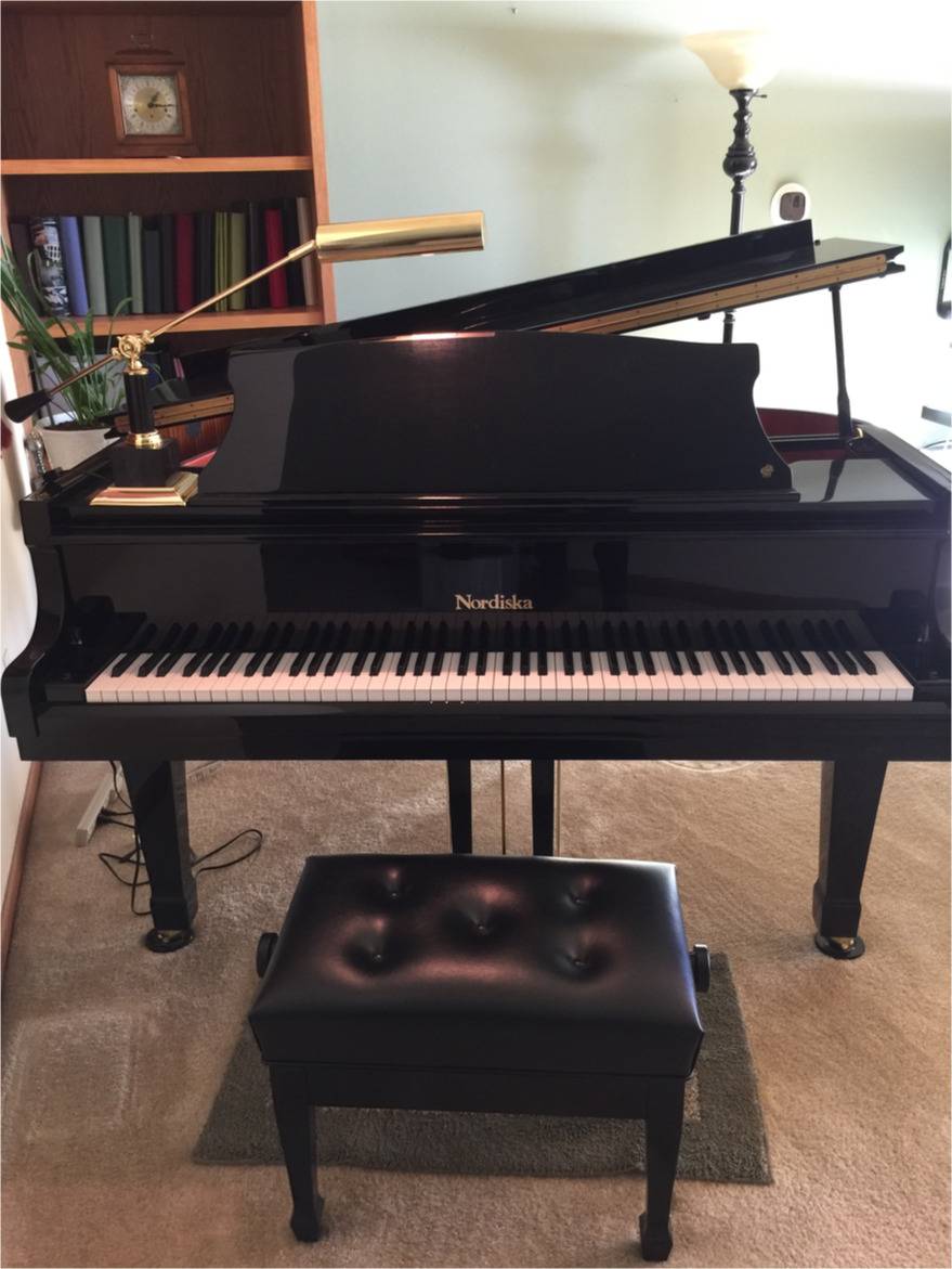 Nordiska KA 6'1" Ebony Finish Grand
