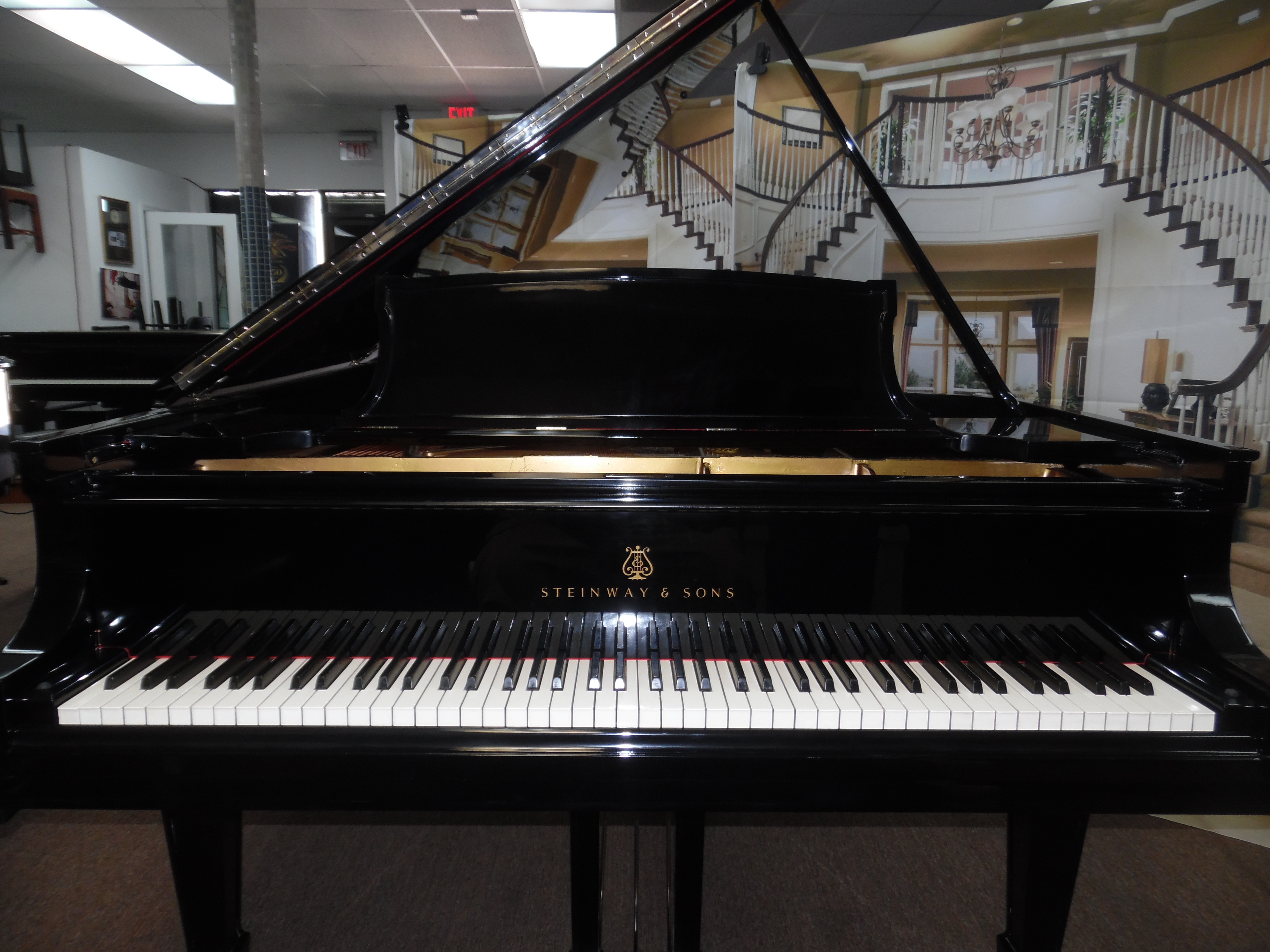 STEINWAY B 7FT TOTALLY RESTORED 