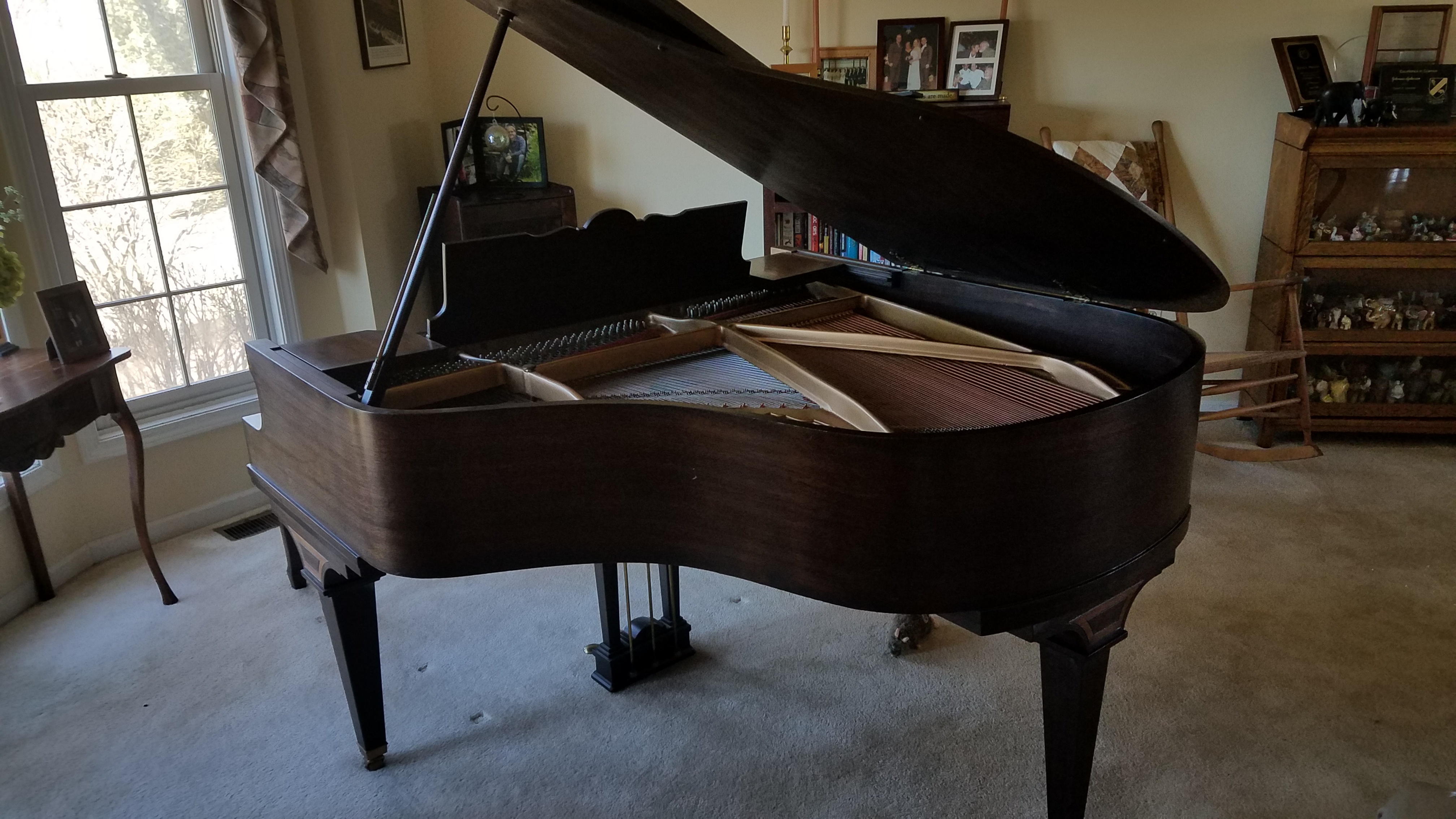 Fischer Baby Grand Vintage Rebuilt Made in USA