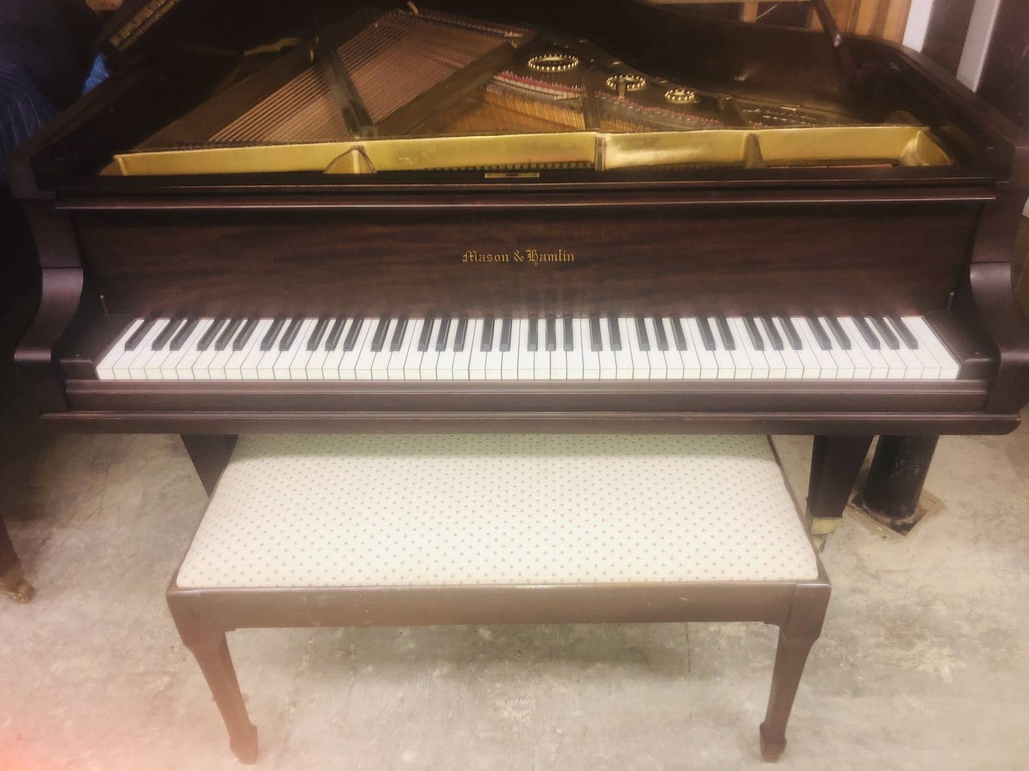 Mason Hamlin 1922 Golden Era 5’ 8”  Model A Grand Piano