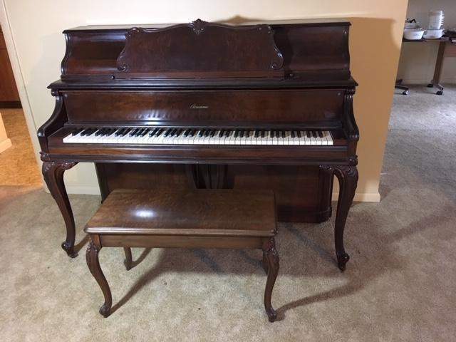 **Reduced Price** Baldwin 44" Louis XV rebuilt Upright NJ