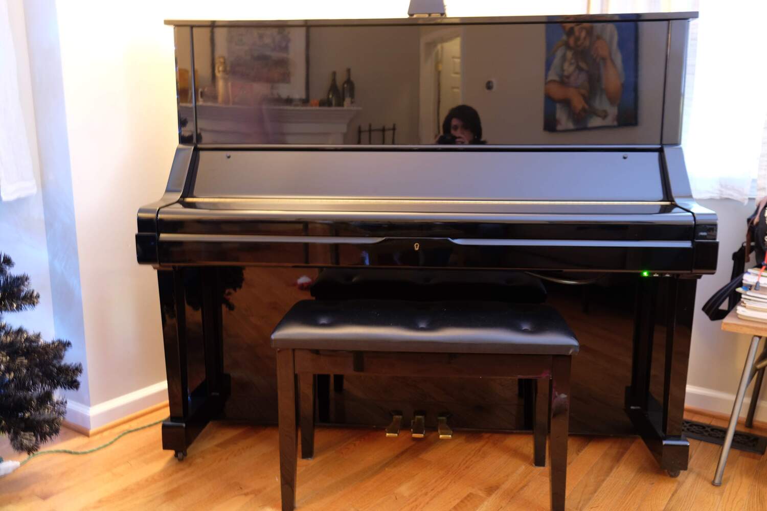 Beautiful Yamaha X Upright Piano
