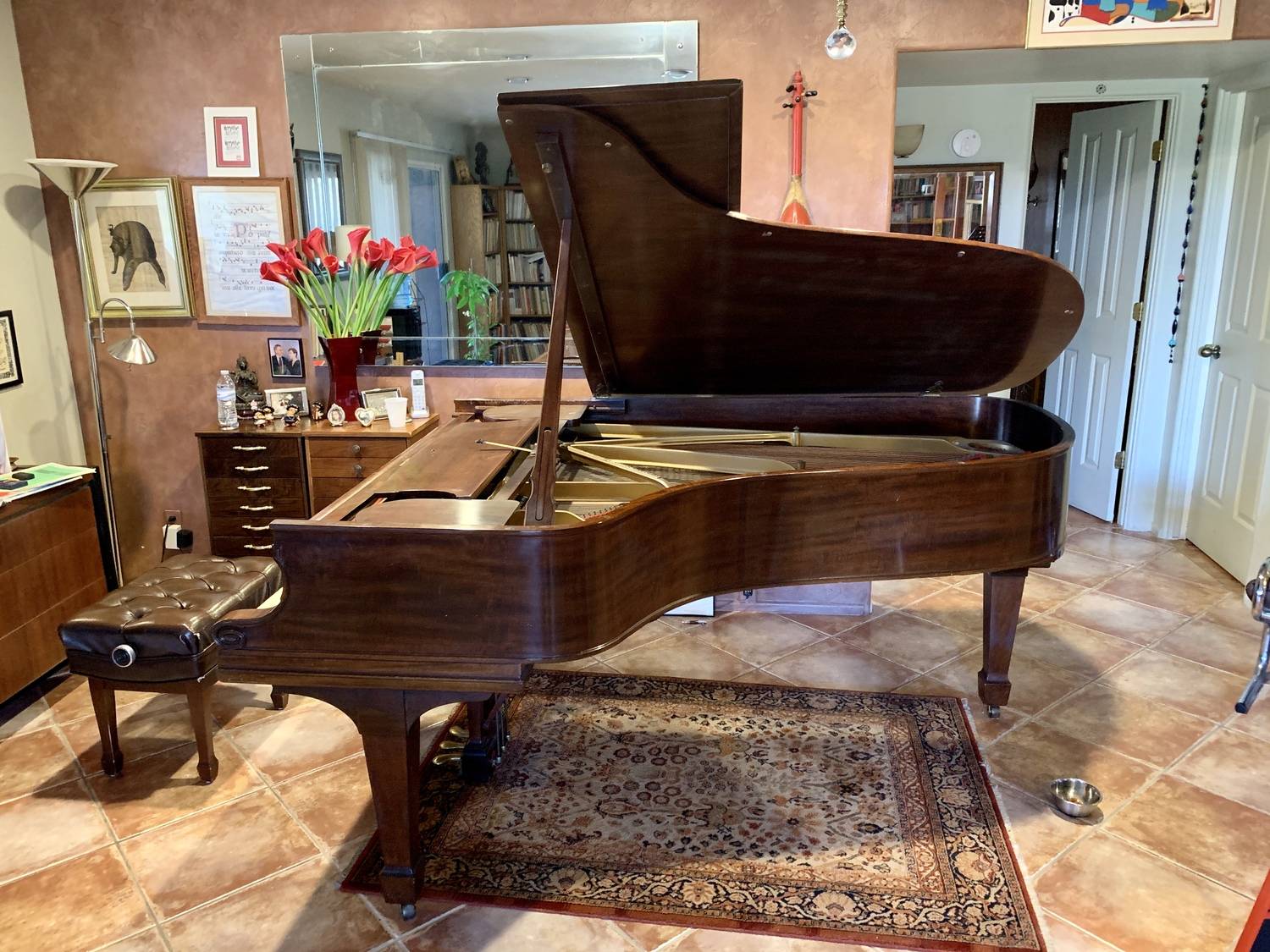 1910 Steinway B Rebuilt Beautiful Look, Sound, & Touch