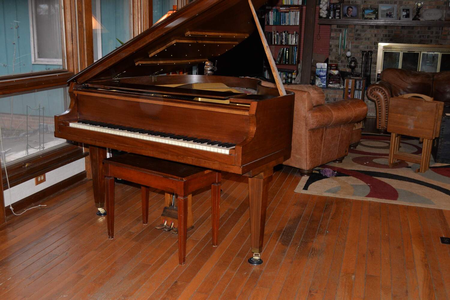 1950s Wurlitzer Baby Grand Piano