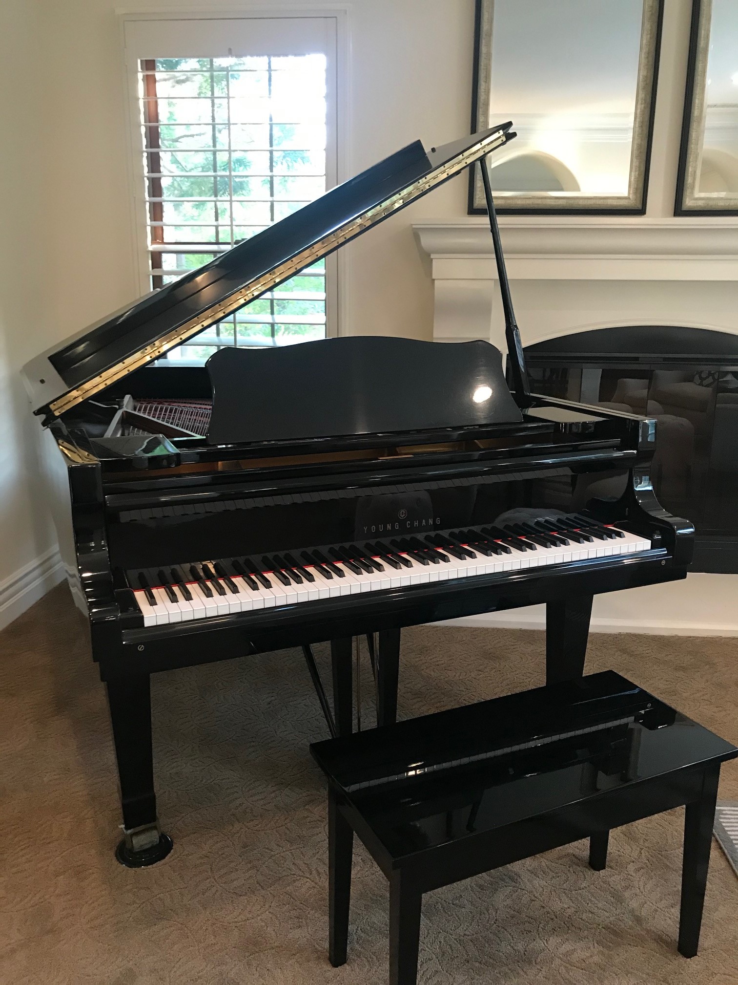 Semi-Concert Grand Piano