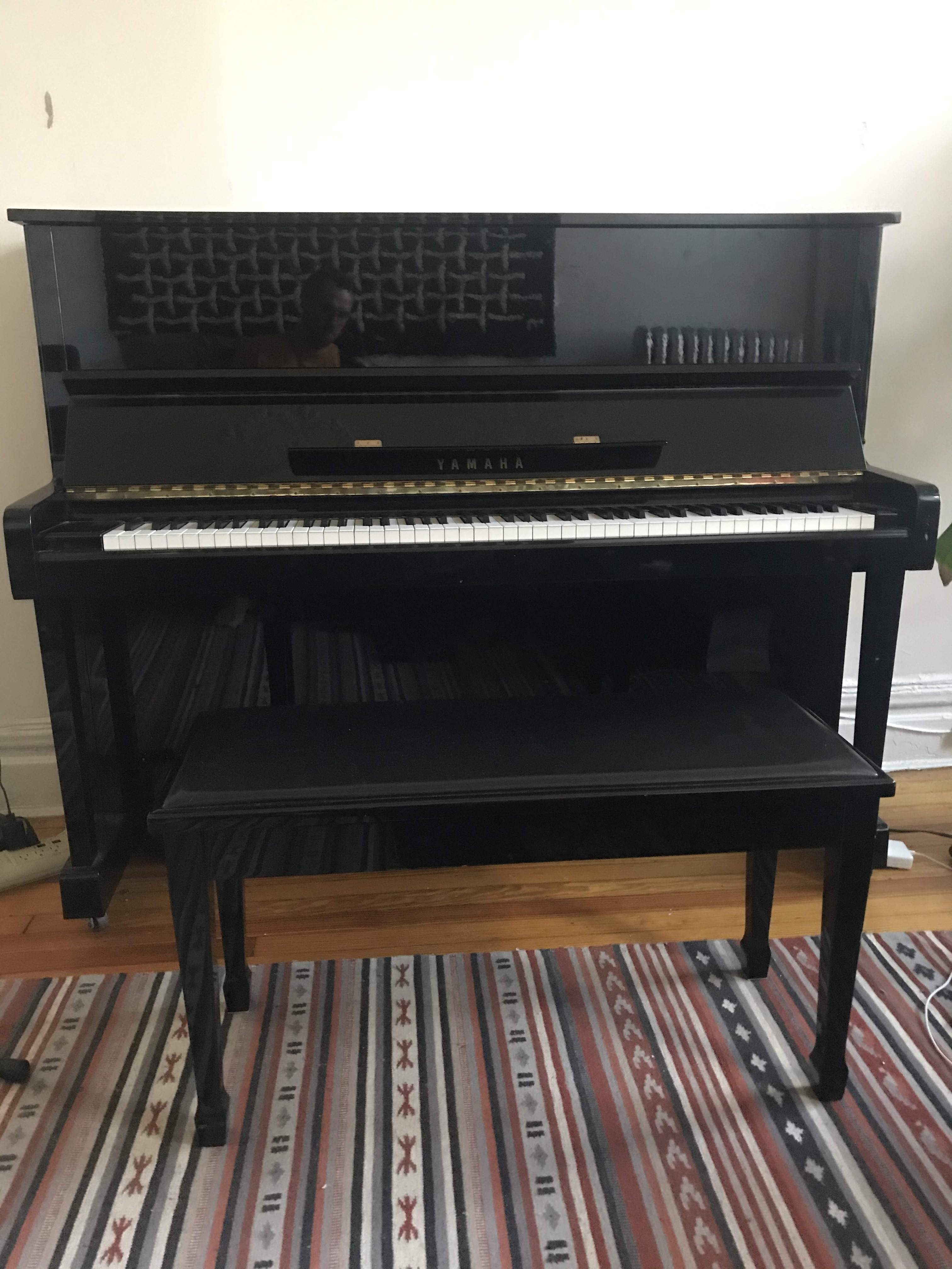 Black Yamaha Upright