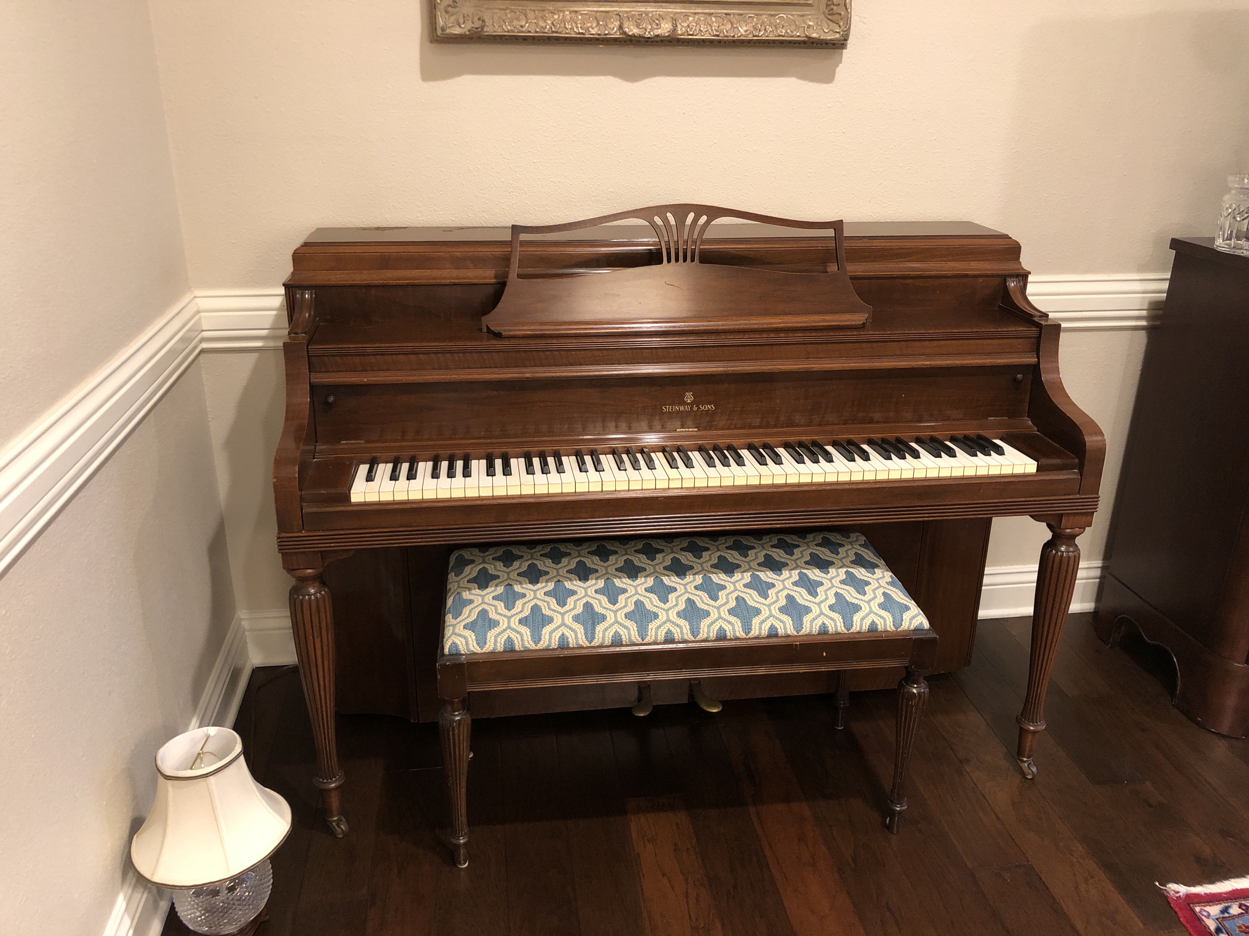 Steinway & Sons  Upright piano 