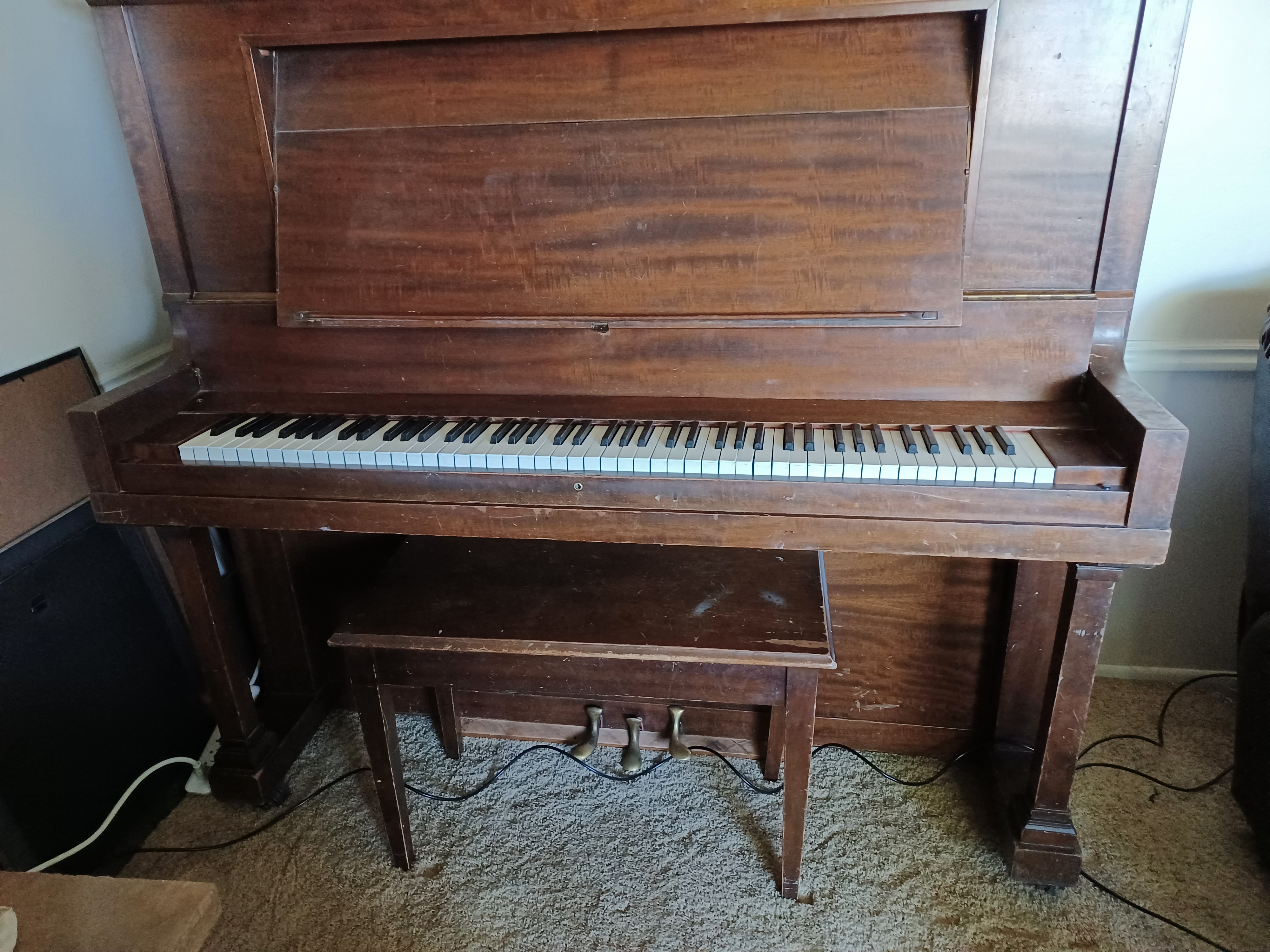 Antique Kranich & Bach