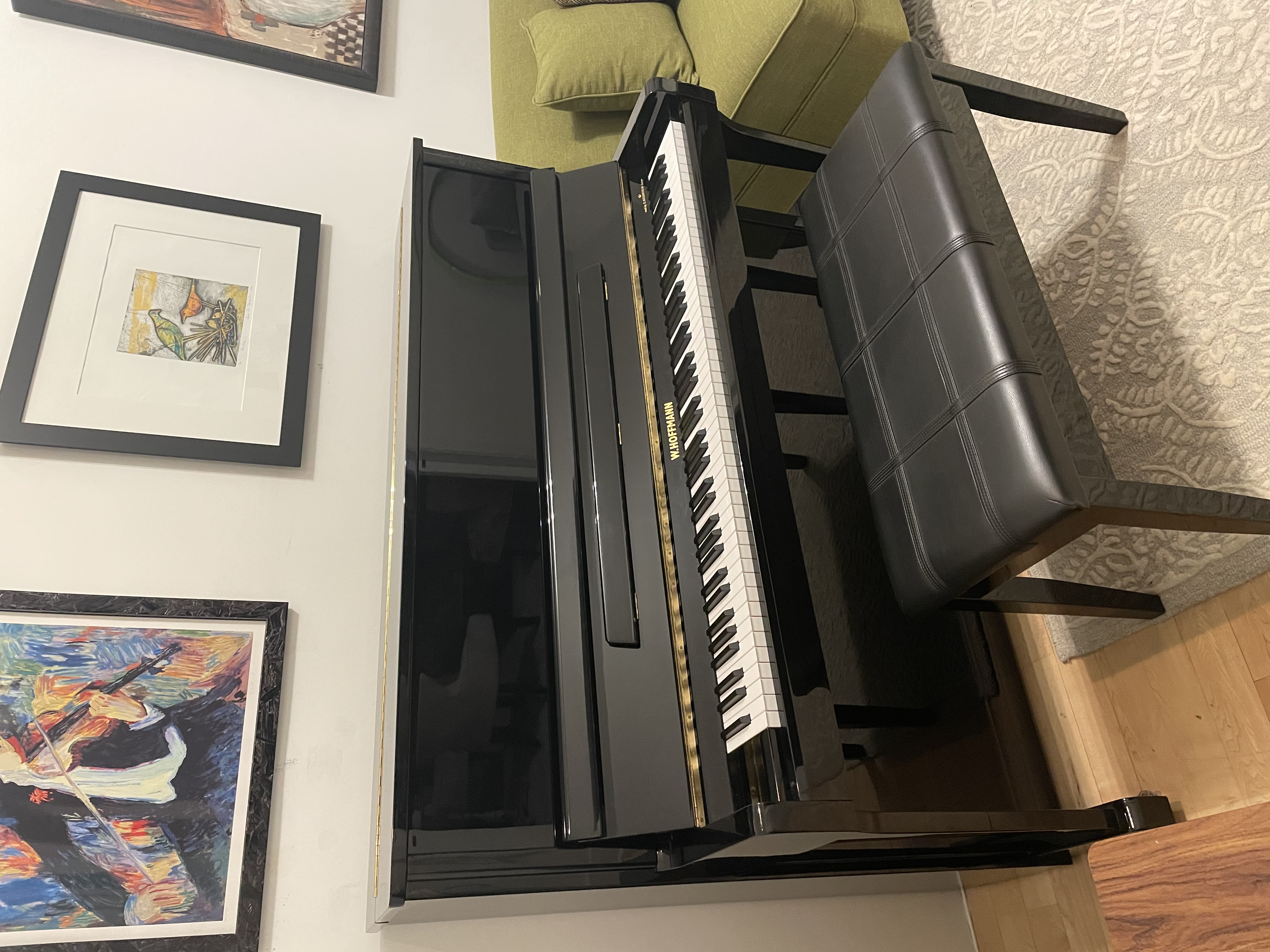 2010 W. Hoffmann Upright Piano | Made By C. Bechstein